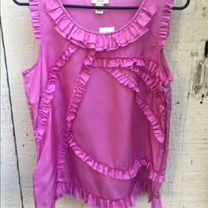 J. Crew Silk Sleeveless Top